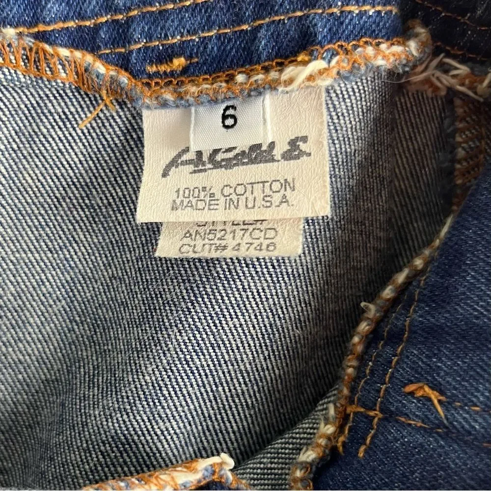 Anthropologie Blue Denim Mini Skirt | Size: 6 - Picture 4 of 5